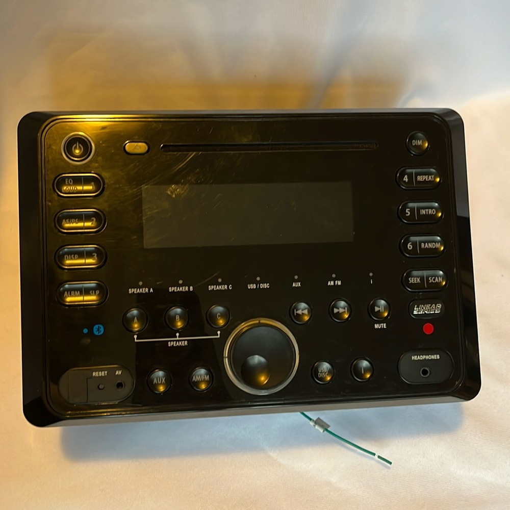 Radio - Wall Mount - AM/FM/CD/DVD - Player Receiver Bluetooth